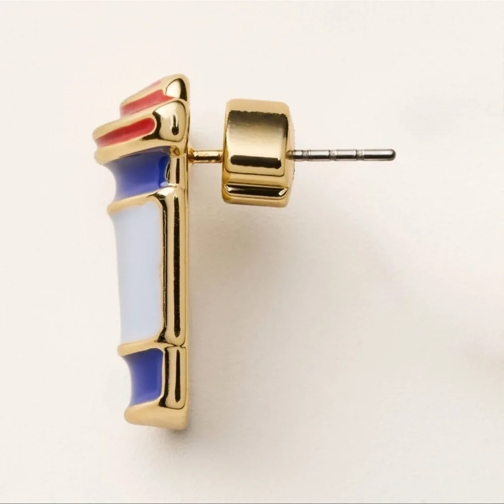 NWT Kate Spade New York Mixed Novelty Stud Earrings 3pk